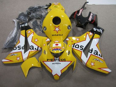 Gelb Repsol HRC CBR 1000 RR 2008-2011 Verkleidungen