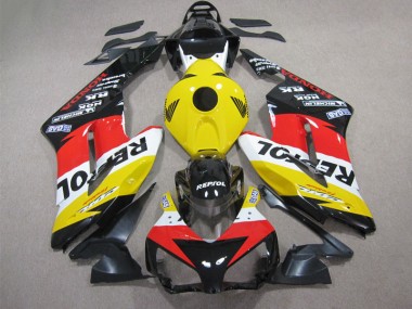 Gelb Rot Repsol CBR 1000 RR 2004-2005 Verkleidungen
