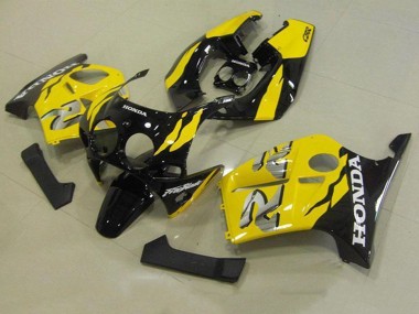 Gelb Schwarz CBR 250 RR MC19 1988-1989 Verkleidungen