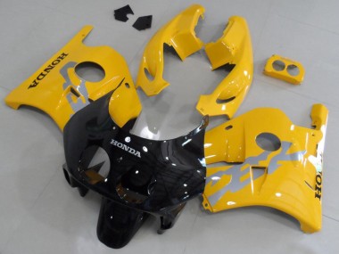 Gelb Schwarz CBR 250 RR MC22 1991-1998 Verkleidungen