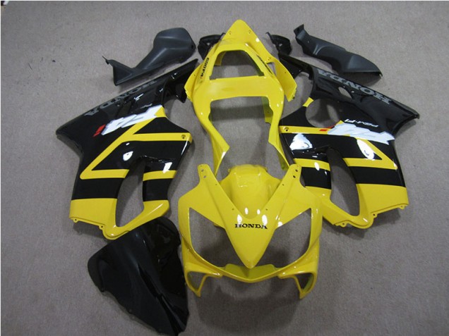 Gelb Schwarz CBR 600 F4i 2001-2003 Verkleidungen Gelb Schwarz CBR 600 F4i 2001-2003 Verkleidungen