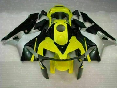 Gelb Schwarz CBR 600 RR 2003-2004 Verkleidungen