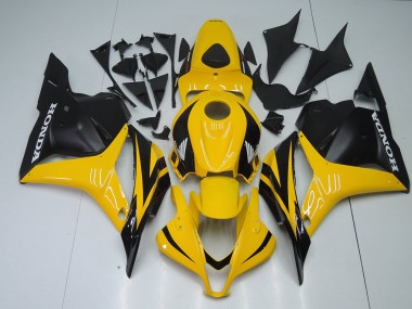 Gelb Schwarz CBR 600 RR 2009-2012 Verkleidungen