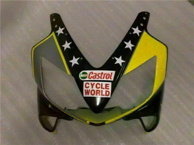 Gelb Schwarz Castrol Cycle World CBR 600 F4i 2001-2003 Verkleidungen Gelb Schwarz Castrol Cycle World CBR 600 F4i 2001-2003 Verkleidungen