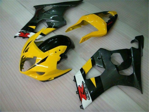 Gelb Schwarz GSXR 1000 K3 2003-2004 Verkleidungen Gelb Schwarz GSXR 1000 K3 2003-2004 Verkleidungen