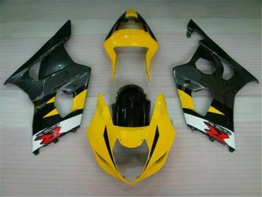 Gelb Schwarz GSXR 1000 K3 2003-2004 Verkleidungen
