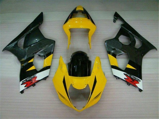 Gelb Schwarz GSXR 1000 K3 2003-2004 Verkleidungen Gelb Schwarz GSXR 1000 K3 2003-2004 Verkleidungen