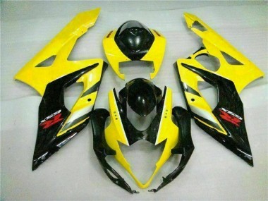 Gelb Schwarz GSXR 1000 K5 2005-2006 Verkleidung