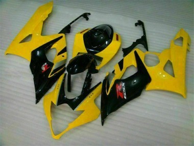 Gelb Schwarz GSXR 1000 K5 2005-2006 Verkleidungen