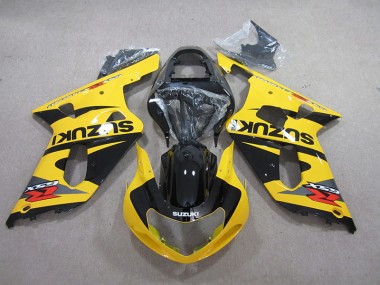 Gelb Schwarz GSXR 600 K1 K2 K3 2001-2003 Verkleidungen