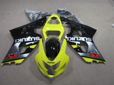 Gelb Schwarz GSXR 600 K4 2004-2005 Verkleidungen