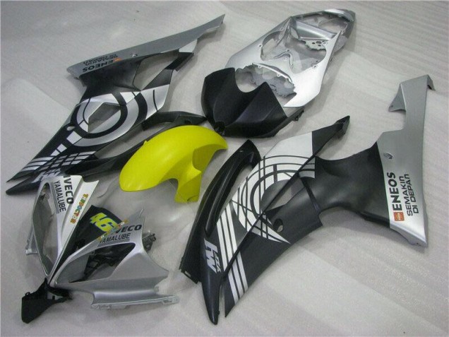 Gelb Schwarz Silber R6 2008-2016 Verkleidungen Gelb Schwarz Silber R6 2008-2016 Verkleidungen