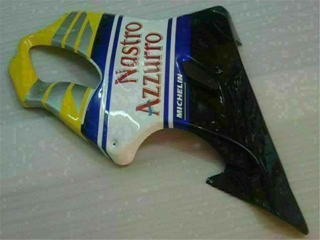 Gelb Silber Nastro Azzurro CBR 600 F4i 2001-2003 Verkleidungen Gelb Silber Nastro Azzurro CBR 600 F4i 2001-2003 Verkleidungen
