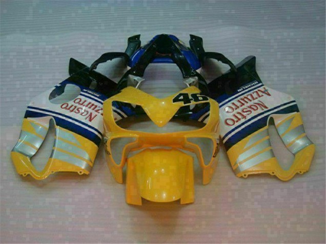 Gelb Silber Nastro Azzurro CBR 600 F4i 2001-2003 Verkleidungen Gelb Silber Nastro Azzurro CBR 600 F4i 2001-2003 Verkleidungen