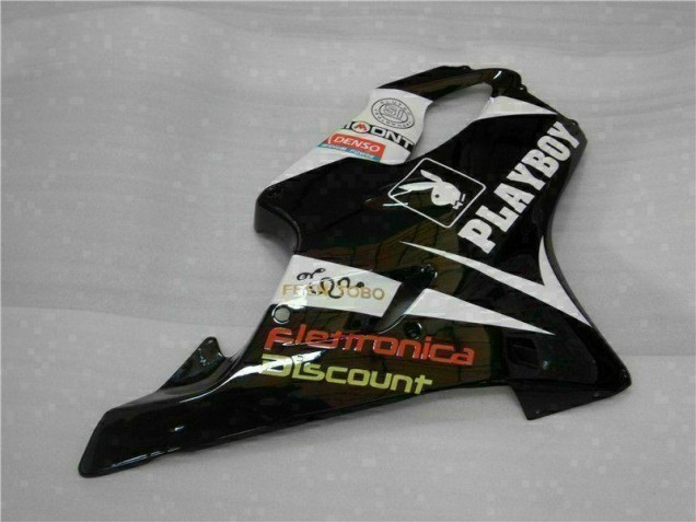 Gelb Silber Schwarz Playboy CBR 600 F4i 2001-2003 Verkleidungen Gelb Silber Schwarz Playboy CBR 600 F4i 2001-2003 Verkleidungen