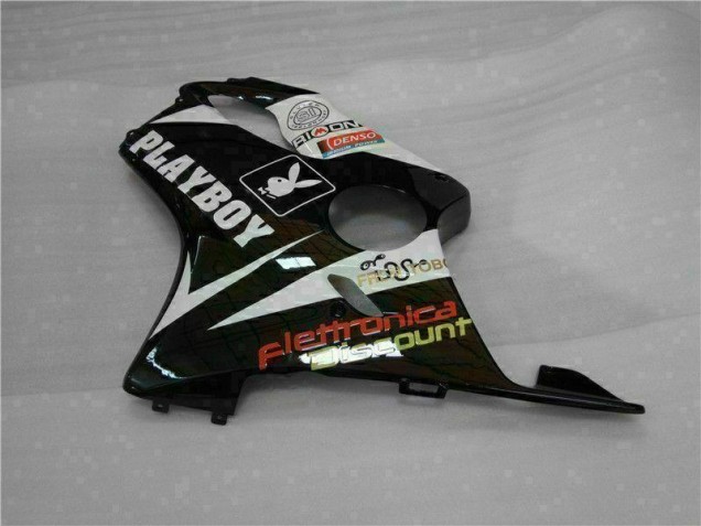 Gelb Silber Schwarz Playboy CBR 600 F4i 2001-2003 Verkleidungen Gelb Silber Schwarz Playboy CBR 600 F4i 2001-2003 Verkleidungen