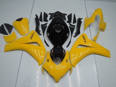 Gelb Und Schwarz CBR 1000 RR 2008-2011 Verkleidungen