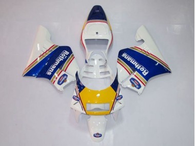Gelb Weiß Blau NSR 250 MC28 P4 1994-1996 Verkleidungen