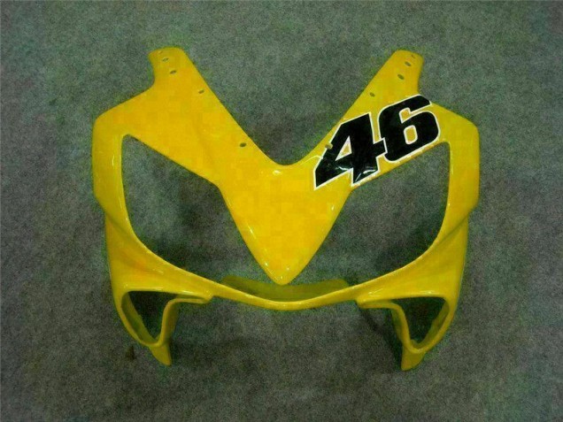 Gelb Weiß CBR 600 F4i 2001-2003 Verkleidungen Gelb Weiß CBR 600 F4i 2001-2003 Verkleidungen