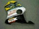 Gelb Weiß CBR 600 F4i 2001-2003 Verkleidungen Gelb Weiß CBR 600 F4i 2001-2003 Verkleidungen