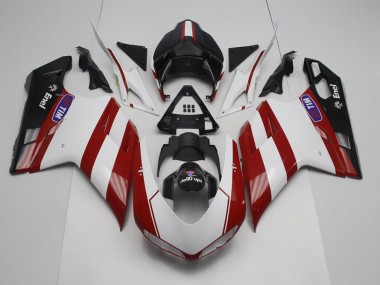 Generali ohne Logo Ducati 848 1098 1198 2007-2014 Verkleidungen
