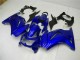 Glänzend Blau EX250 2008-2012 Verkleidungen