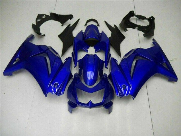 Glänzend Blau EX250 2008-2012 Verkleidungen