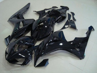 Glänzend Schwarz CBR 1000 RR 2006-2007 Verkleidung