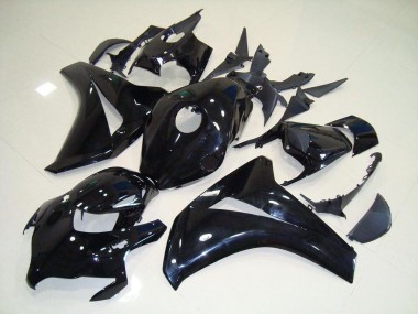 Glänzend Schwarz CBR 1000 RR 2008-2011 Verkleidung