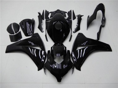 Glänzend Schwarz CBR 1000 RR 2008-2011 Vollverkleidung