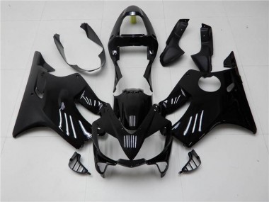 Glänzend Schwarz CBR 600 F4i 2001-2003 Verkleidungen