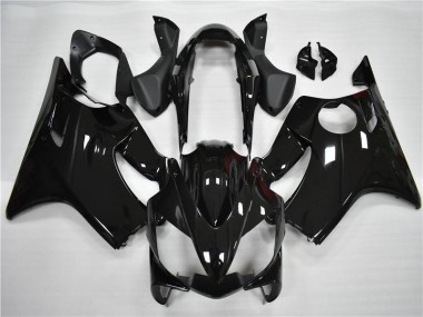 Glänzend Schwarz CBR 600 F4i 2004-2007 Verkleidungen