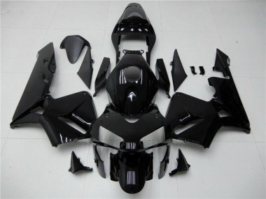 Glänzend Schwarz CBR 600 RR 2003-2004 Verkleidung