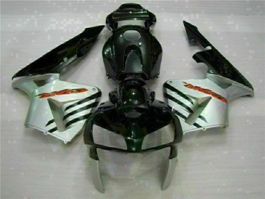 Glänzend Schwarz CBR 600 RR 2005-2006 Vollverkleidung