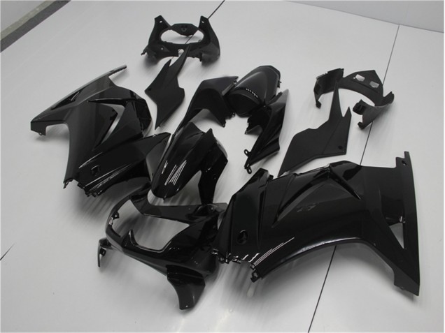 Glänzend Schwarz EX250 2008-2012 Verkleidungen Glänzend Schwarz EX250 2008-2012 Verkleidungen