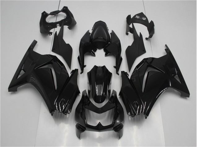 Glänzend Schwarz EX250 2008-2012 Verkleidungen Glänzend Schwarz EX250 2008-2012 Verkleidungen