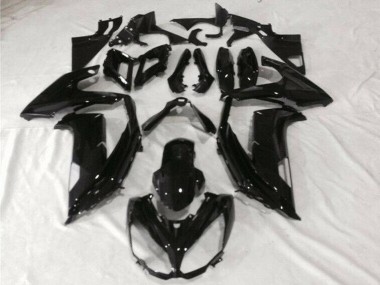 Glänzend Schwarz EX650 2012-2016 Verkleidung