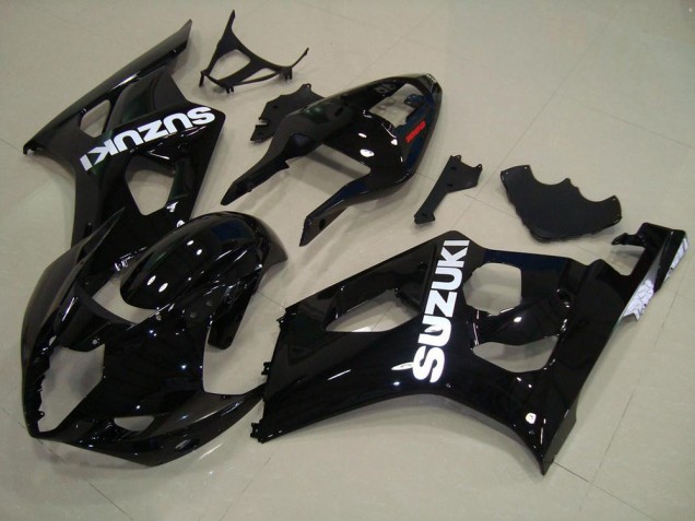 Glänzend Schwarz GSXR 1000 K3 2003-2004 Verkleidungen Komplett Sets Glänzend Schwarz GSXR 1000 K3 2003-2004 Verkleidungen Komplett Sets