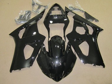Glänzend Schwarz GSXR 1000 K3 2003-2004 Verkleidungen & Plastik