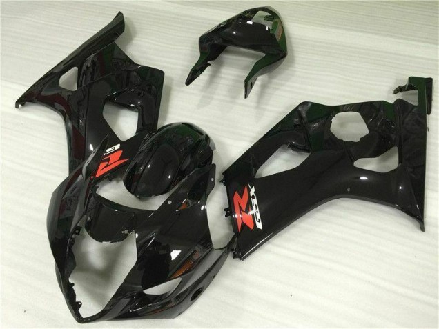 Glänzend Schwarz GSXR 1000 K3 2003-2004 Vollverkleidung Glänzend Schwarz GSXR 1000 K3 2003-2004 Vollverkleidung