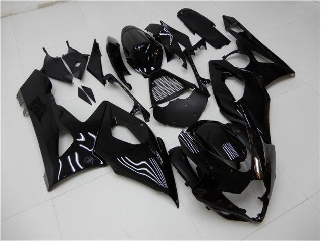 Glänzend Schwarz GSXR 1000 K5 2005-2006 Verkleidungen Glänzend Schwarz GSXR 1000 K5 2005-2006 Verkleidungen