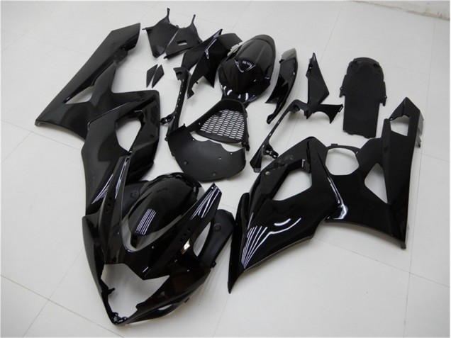 Glänzend Schwarz GSXR 1000 K5 2005-2006 Verkleidungen Glänzend Schwarz GSXR 1000 K5 2005-2006 Verkleidungen
