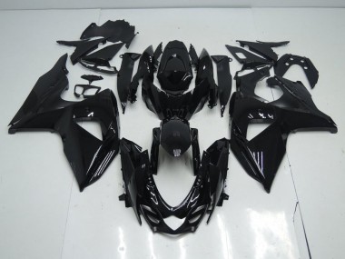 Glänzend Schwarz GSXR 1000 K9 2009-2016 Verkleidungen