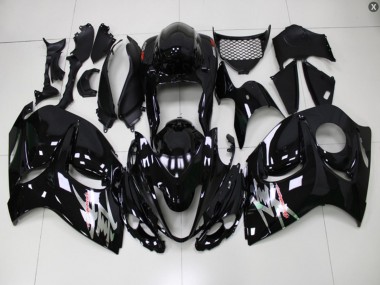 Glänzend Schwarz GSXR 1300 Hayabusa 2008-2019 Verkleidungen