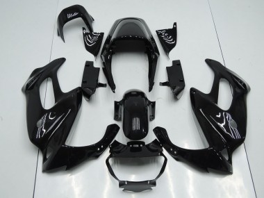 Glänzend Schwarz VTR 1000 F 1997-2005 Verkleidungen