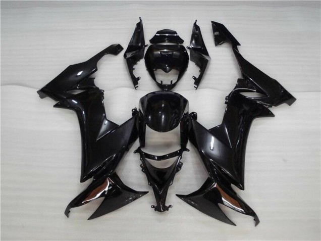 Glänzend Schwarz ZX10R 2008-2010 Verkleidung
