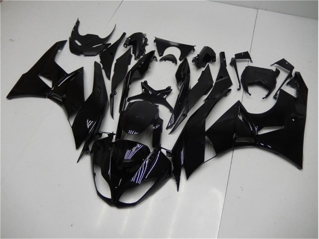 Glänzend Schwarz ZX6R 2009-2012 Verkleidungen Glänzend Schwarz ZX6R 2009-2012 Verkleidungen