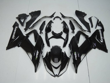 Glänzend Schwarz ZX6R 2013-2018 Verkleidung