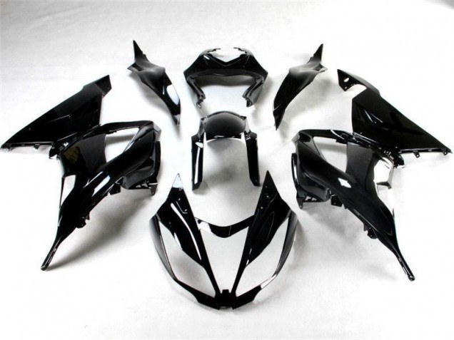 Glänzend Schwarz ZX6R 2013-2018 Verkleidungen Glänzend Schwarz ZX6R 2013-2018 Verkleidungen