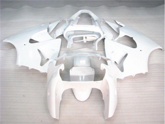 Glänzend Weiß ZX6R 2000-2002 Verkleidungen Glänzend Weiß ZX6R 2000-2002 Verkleidungen